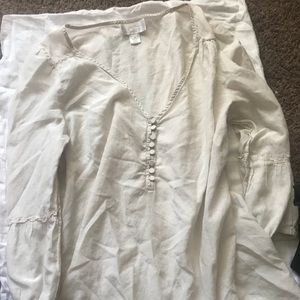 LOFT | white top | size 12